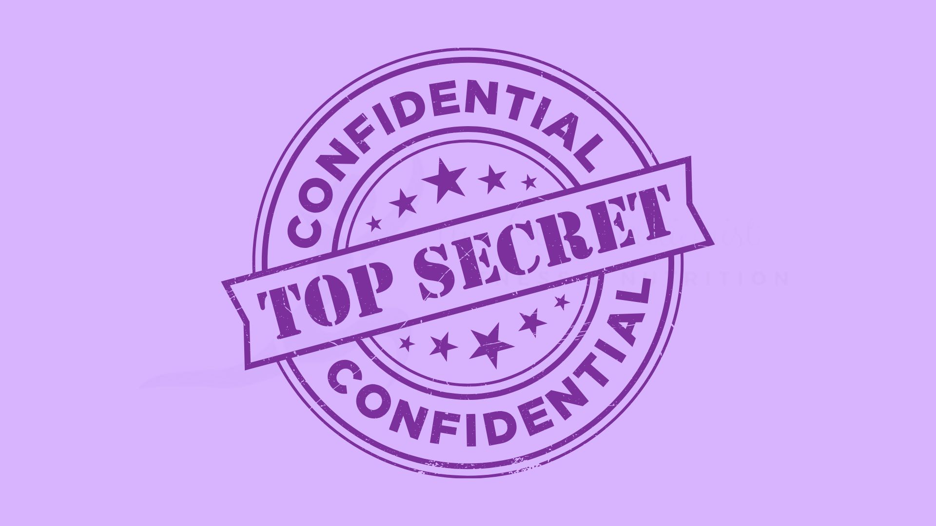 secrets of healthy eating, featured image, top secret stamp, health quiz