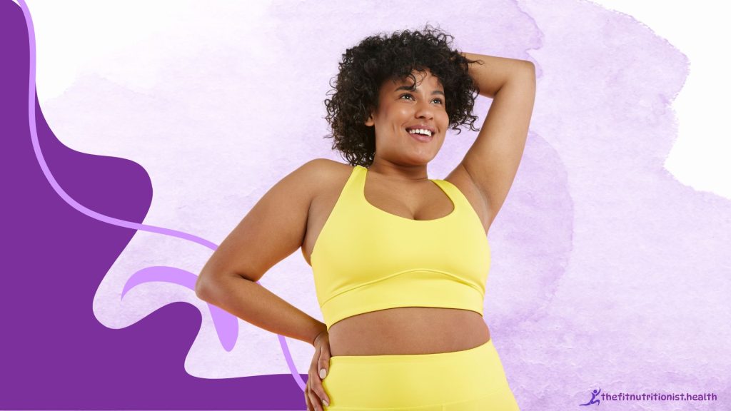 beginner workout plan, woman wearing yellow guym outfit